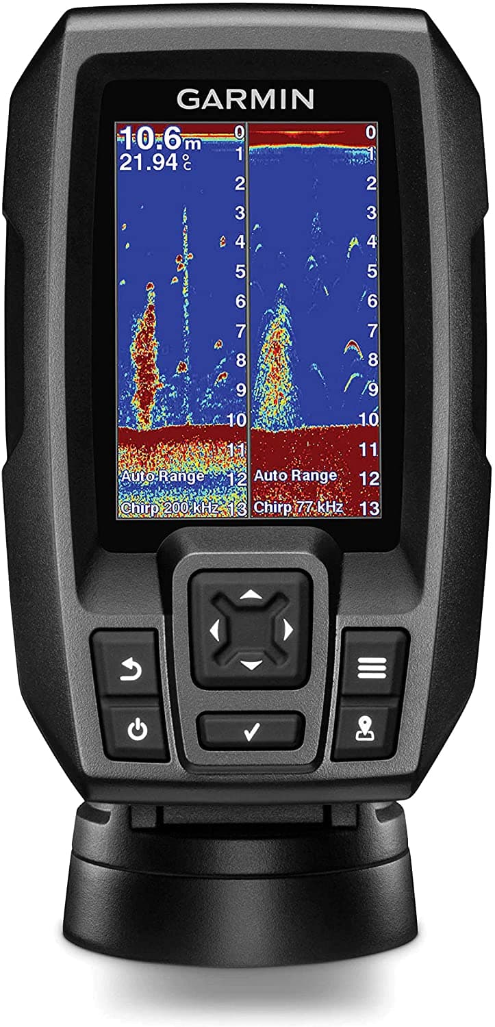Garmin 3.5" GPS Fishfinder with Chirp Traditional Transducer